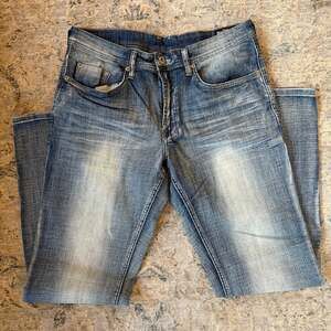 Men's Buffalo David Bitton Travis Easy Fit Designer Blue Jeans